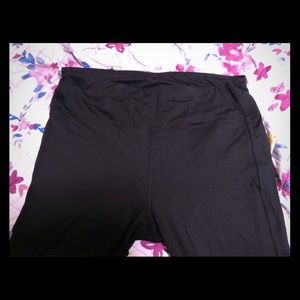 Black workout pants